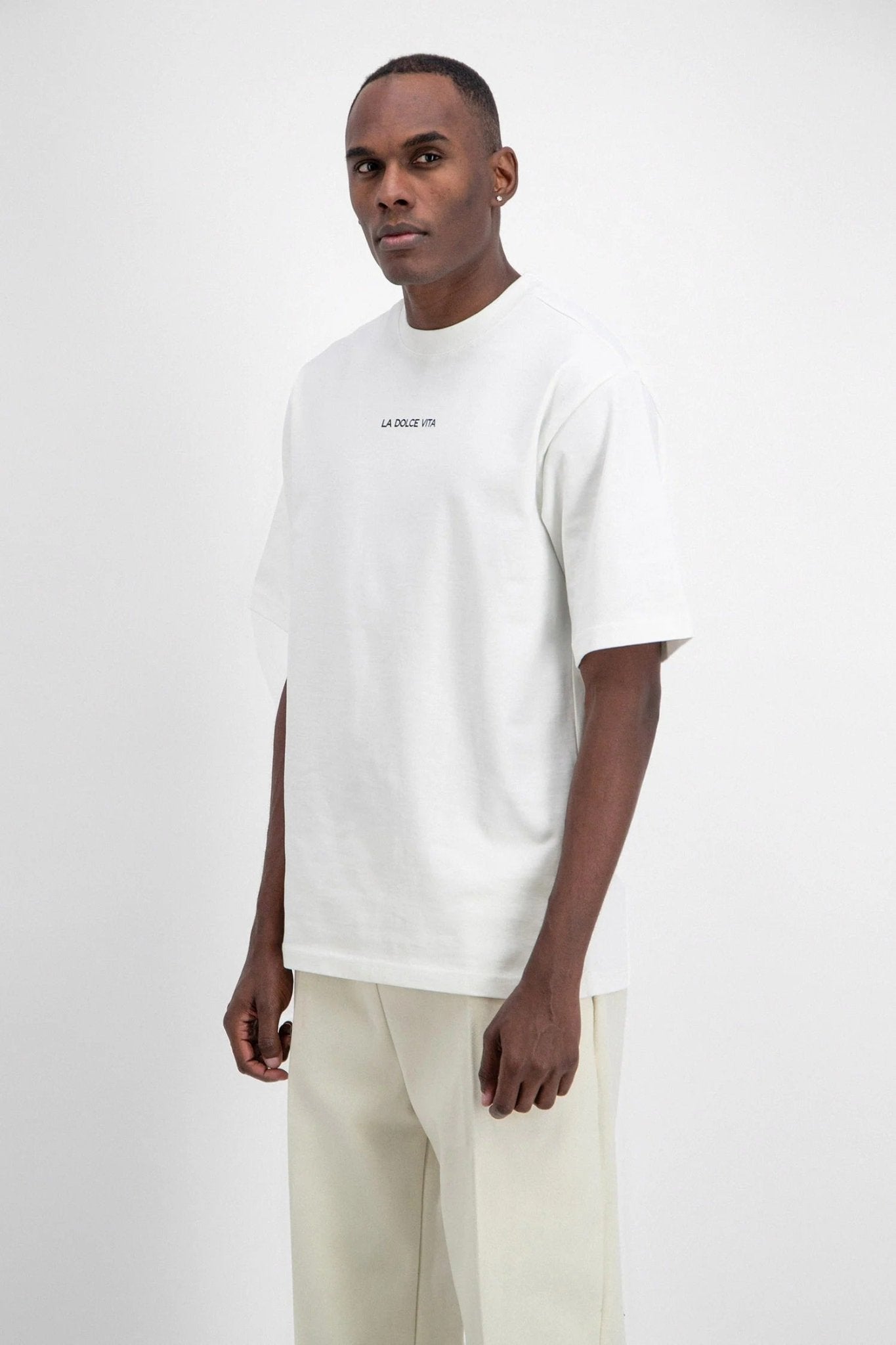 T - SHIRT ADJ - DOLCE VITA BLANC - Ma boutique
