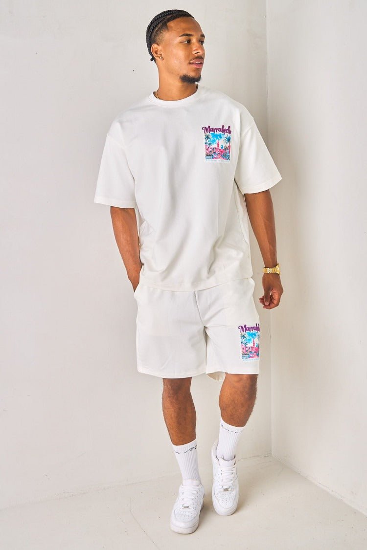 ENSEMBLE BLANC PLUS EIGHTEEN - MARRAKECH - Ma boutique