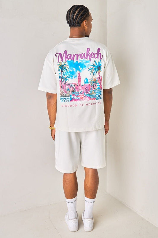 ENSEMBLE BLANC PLUS EIGHTEEN - MARRAKECH - Ma boutique
