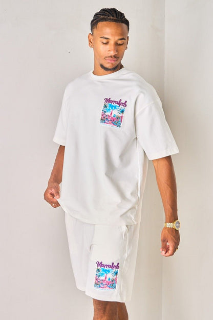 ENSEMBLE BLANC PLUS EIGHTEEN - MARRAKECH - Ma boutique