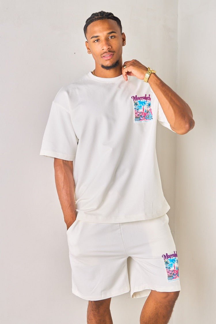 ENSEMBLE BLANC PLUS EIGHTEEN - MARRAKECH - Ma boutique