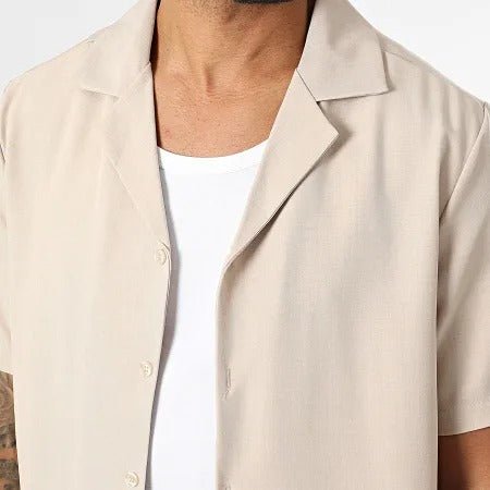 ENSEMBLE CHEMISE CAMEL - UNIPLAY - Ma boutique