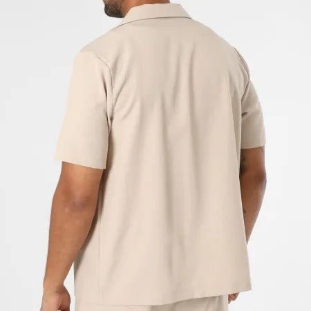 ENSEMBLE CHEMISE CAMEL - UNIPLAY - Ma boutique