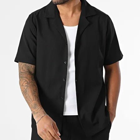ENSEMBLE CHEMISE NOIR - UNIPLAY - Ma boutique