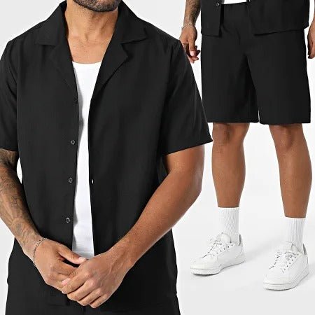 ENSEMBLE CHEMISE NOIR - UNIPLAY - Ma boutique
