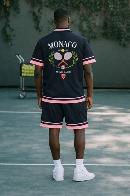 ENSEMBLE KZR MONACO - ROSE/NOIR - Sakré Sun