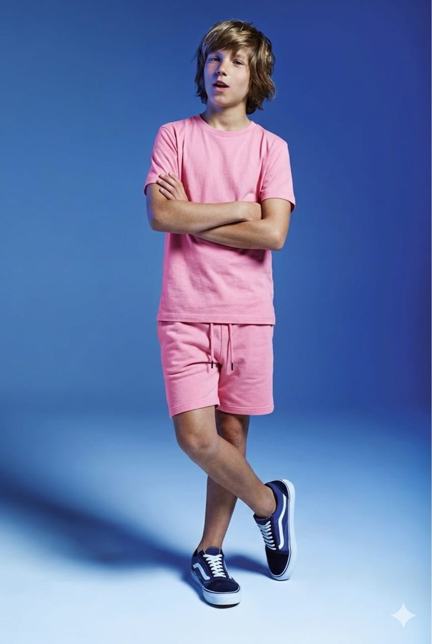 ENSEMBLE SPORTLINE ENFANT - ROSE - Sakré Sun