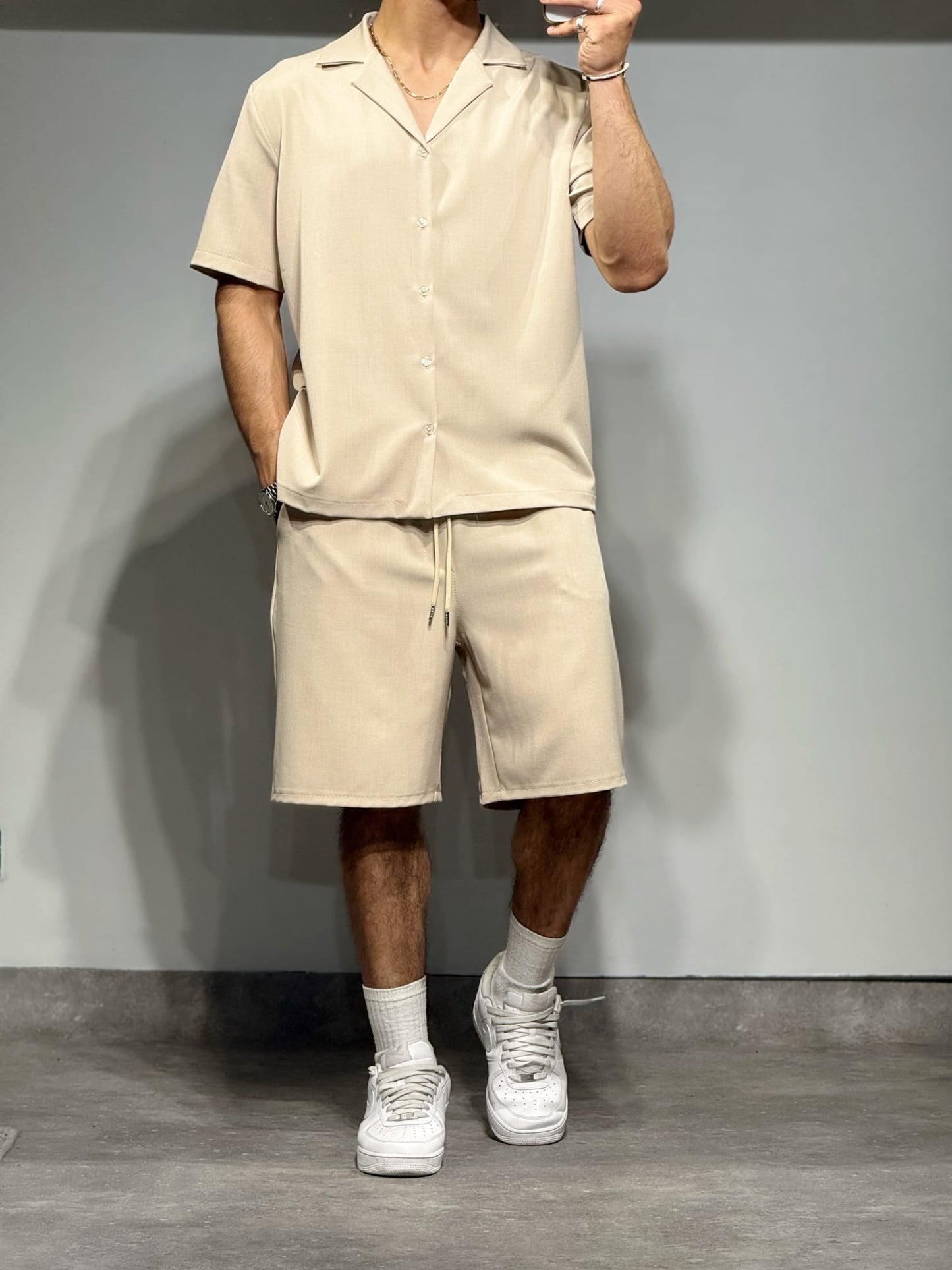 ENSEMBLE UNIPLAY - BEIGE CAMEL - Sakré Sun