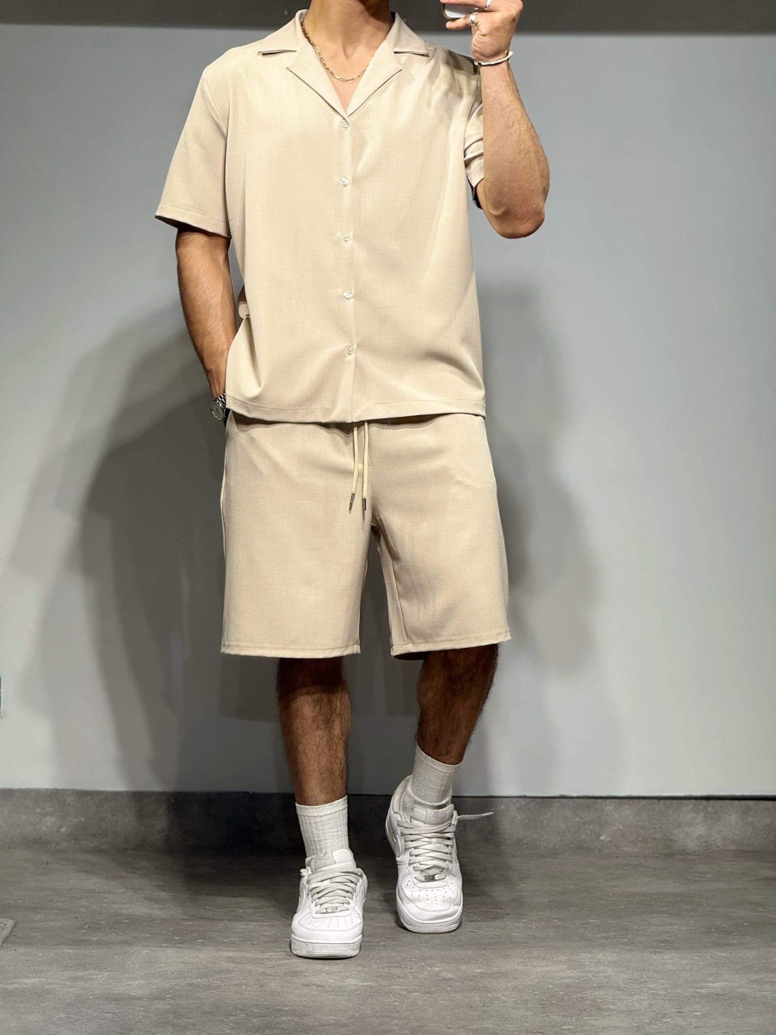 ENSEMBLE UNIPLAY - BEIGE CAMEL - Sakré Sun