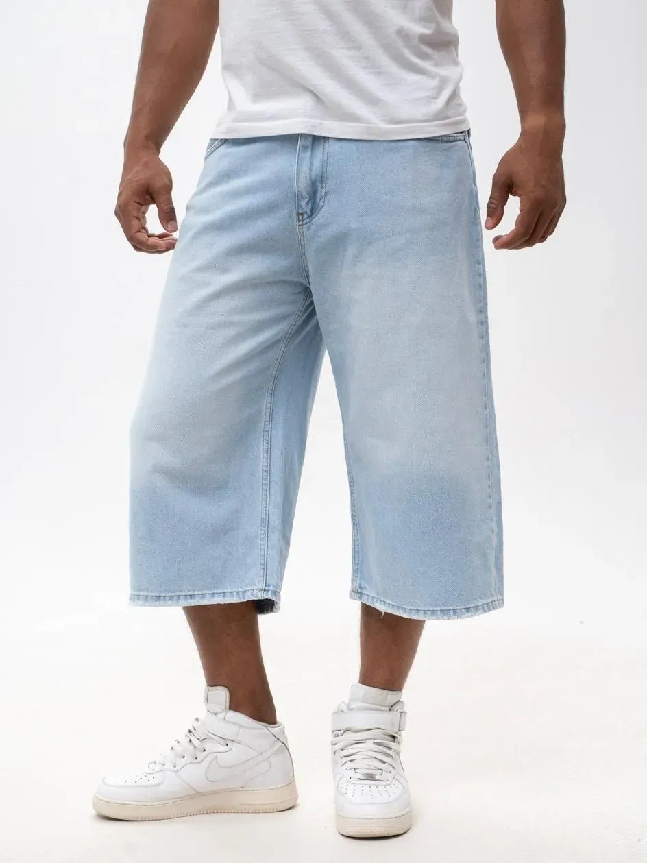 JORTS BAGGY - BLEU CLAIR - Sakré Sun