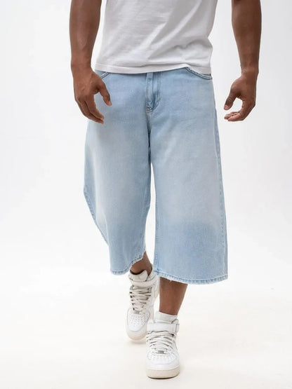 JORTS BAGGY - BLEU CLAIR - Sakré Sun