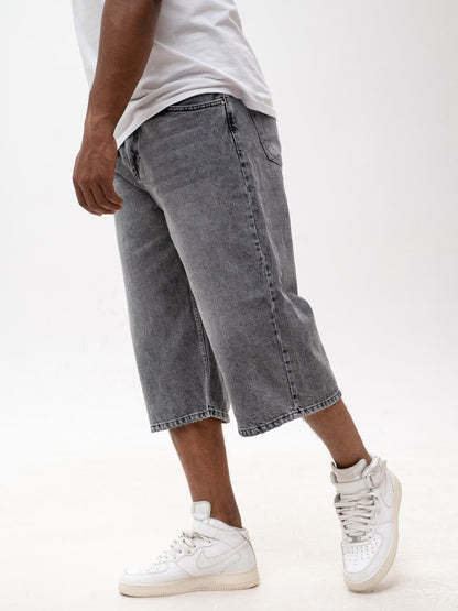 JORTS BAGGY - GRIS FONCÉ - Sakré Sun