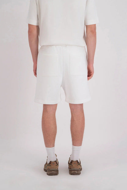 SHORT ADJ - BLANC COEUR ROUGE - Ma boutique