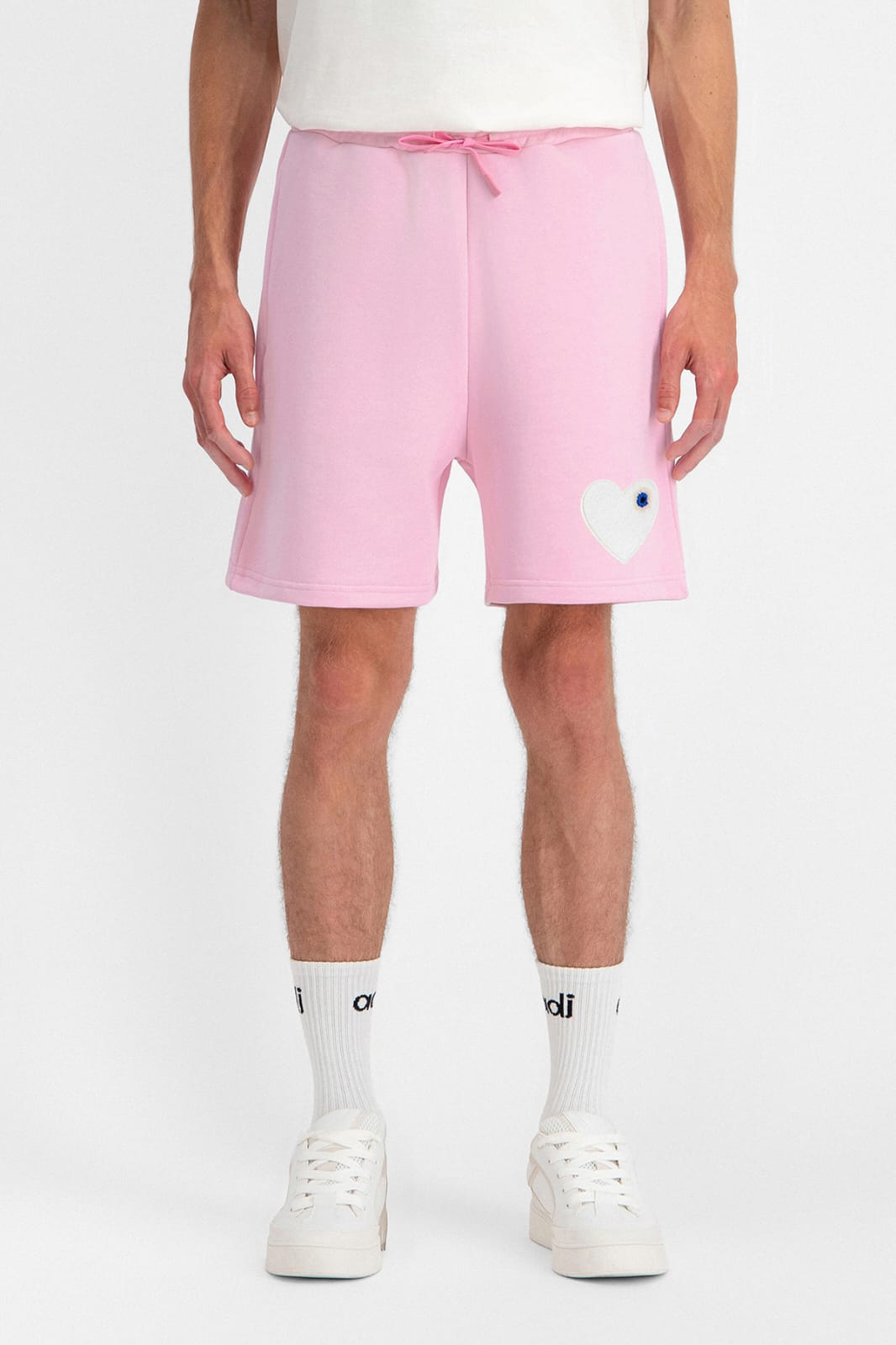 SHORT ADJ - ROSE COEUR BLANC - Sakré Sun