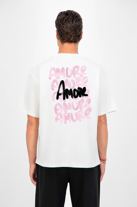 T - SHIRT ADJ - AMORE BLANC - Sakré Sun