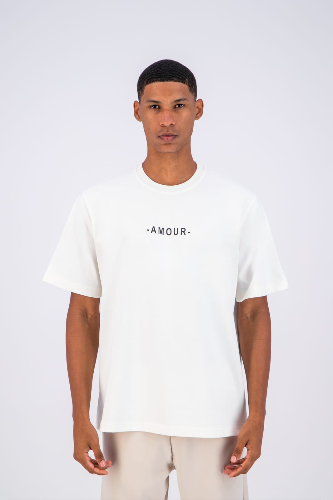 T - SHIRT ADJ - AMOUR BLANC - Sakré Sun