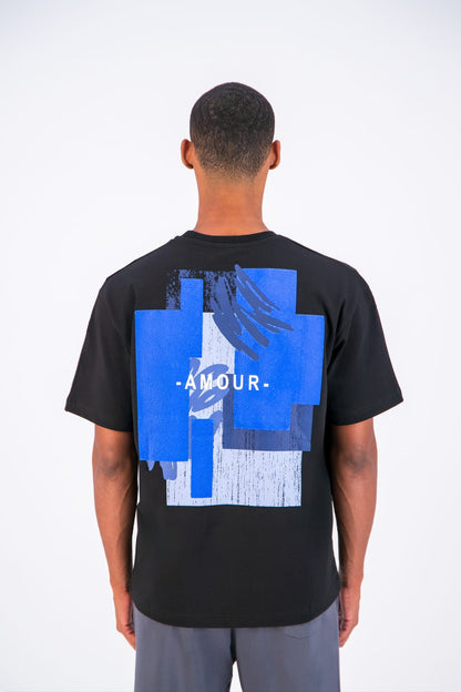 T - SHIRT ADJ - AMOUR NOIR - Sakré Sun