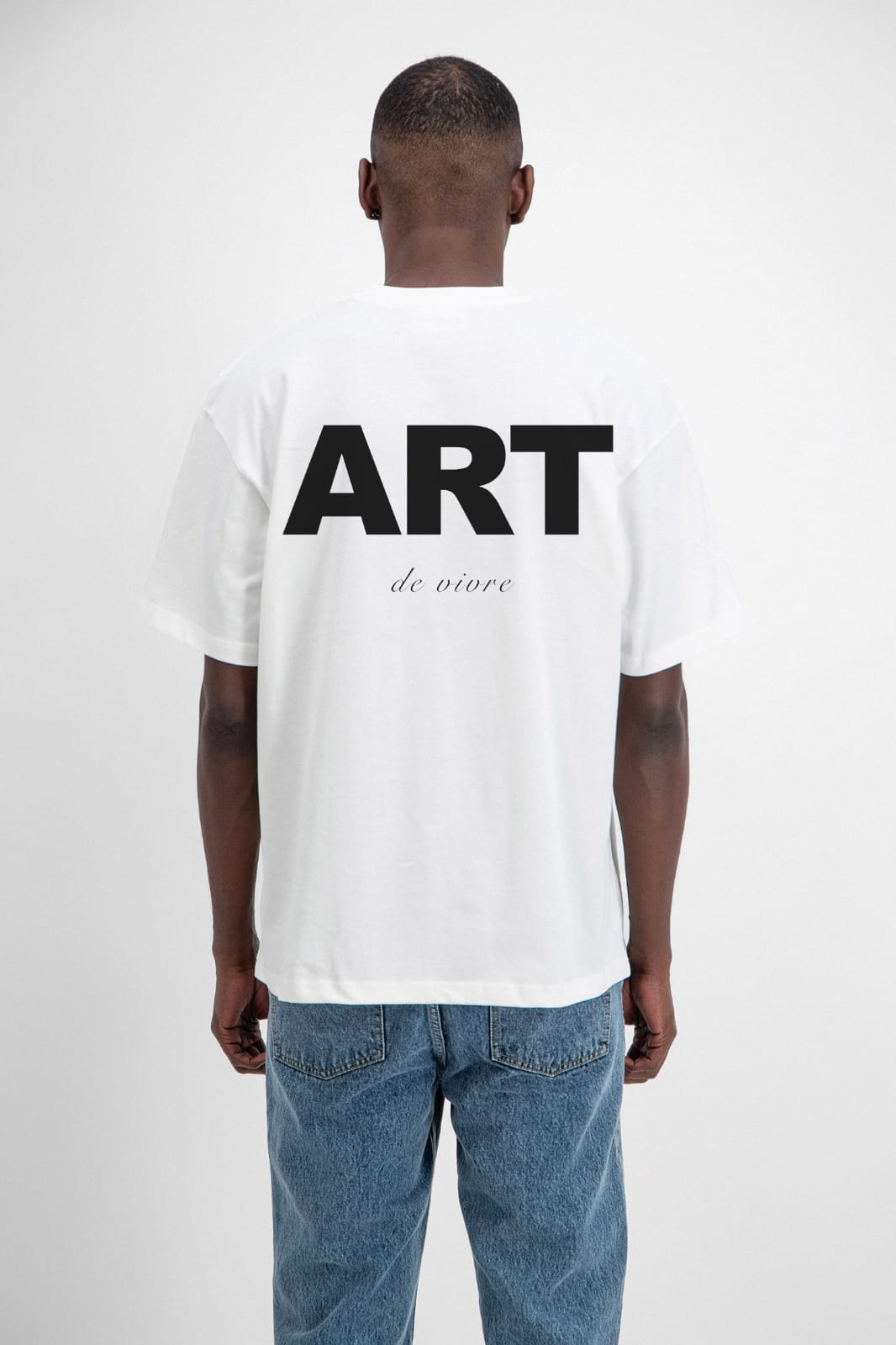 T - SHIRT ADJ - ARTISTE BLANC - Sakré Sun