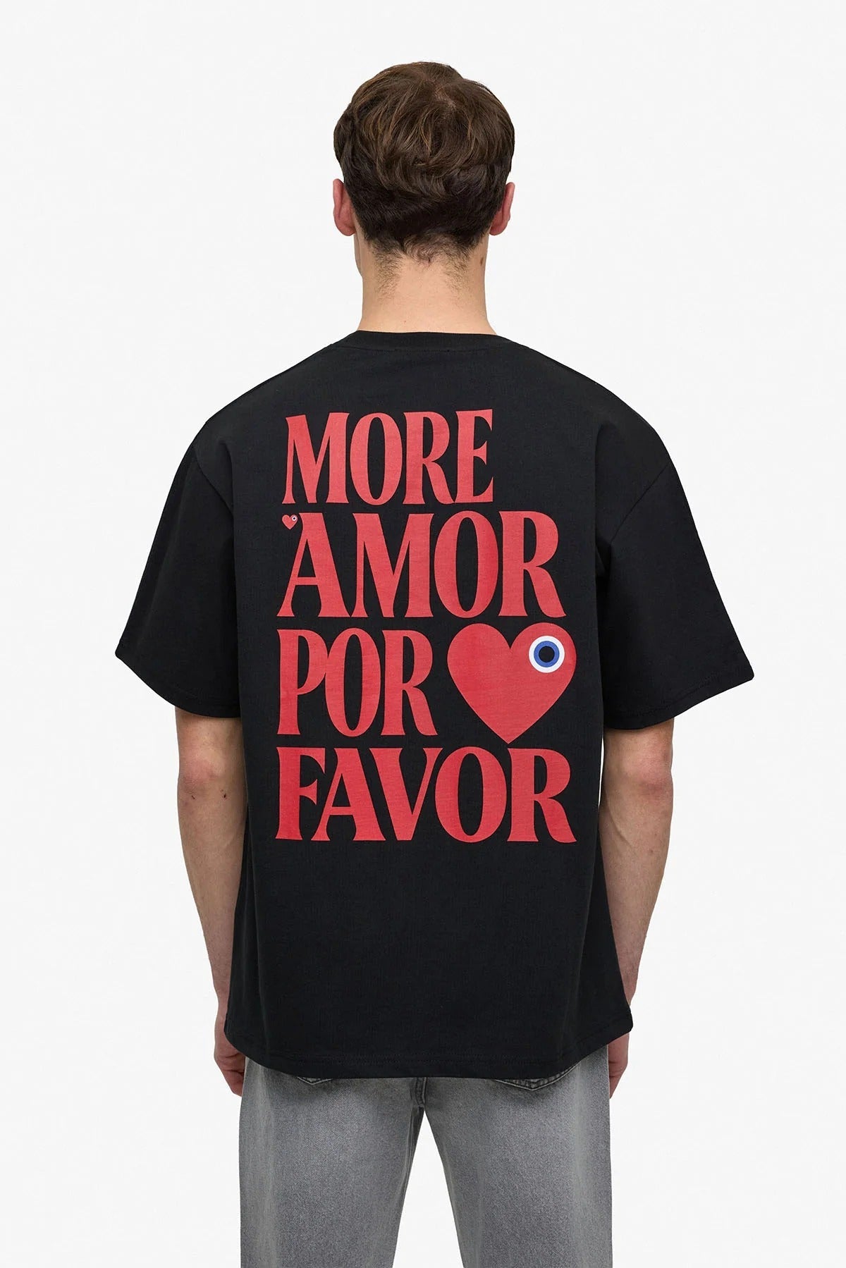 T - SHIRT ADJ - POR FAVOR NOIR - Sakré Sun
