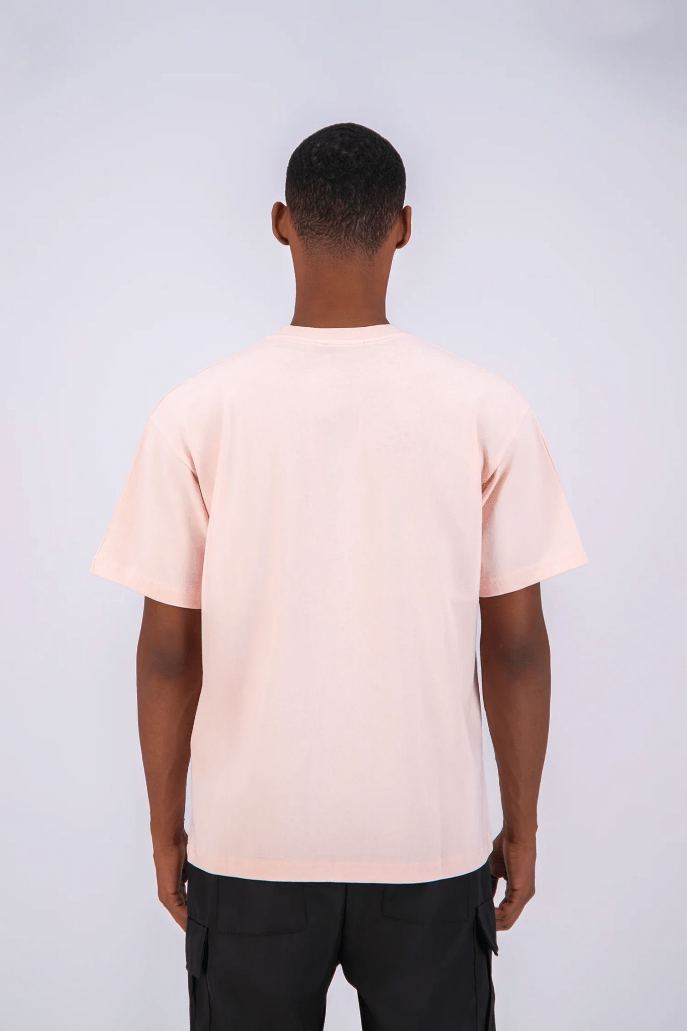 T - SHIRT ADJ - ROSE COEUR BLANC - Ma boutique