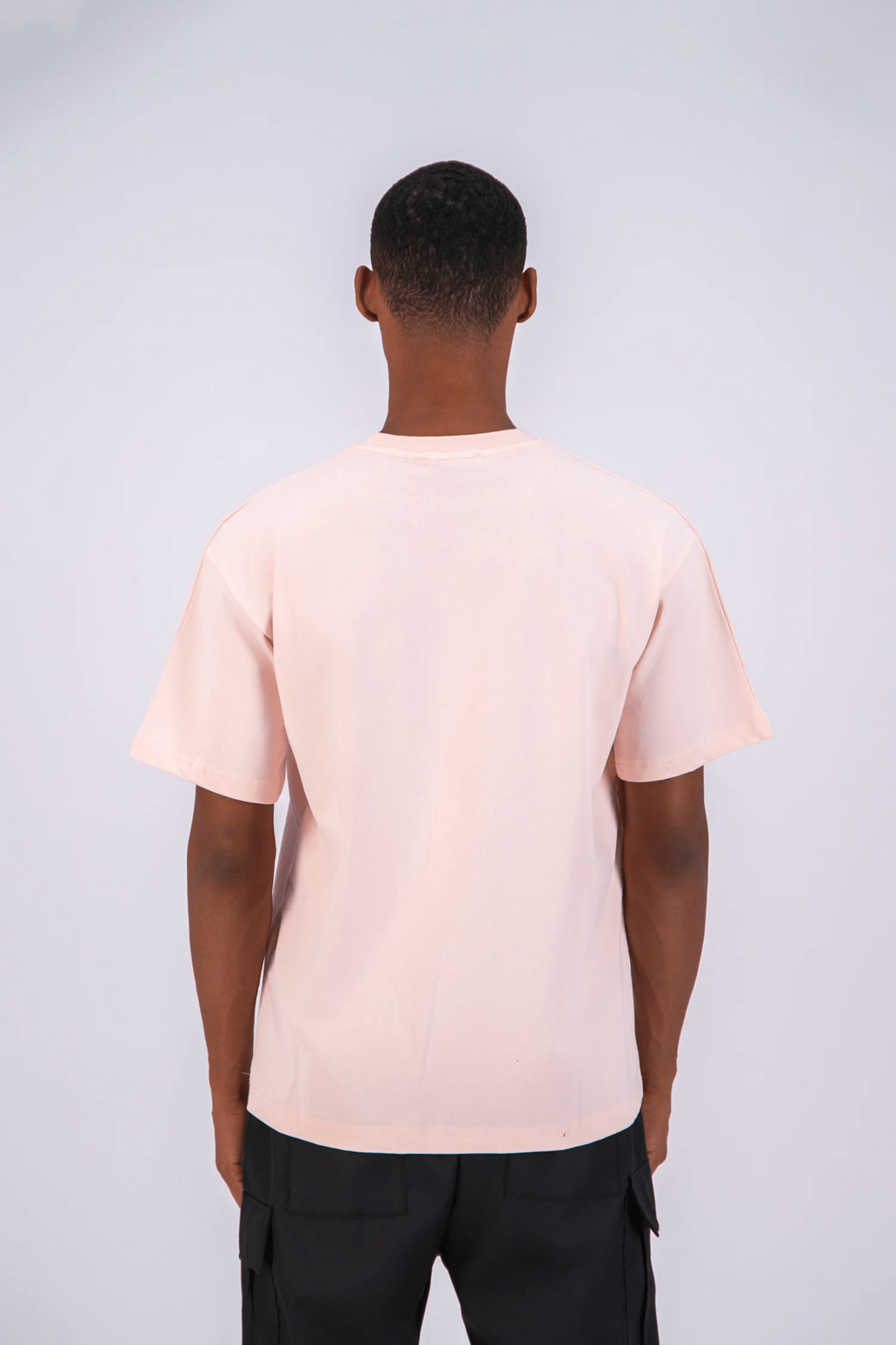 T - SHIRT ADJ - ROSE COEUR NOIR - Ma boutique