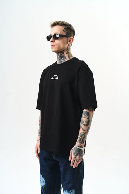 T - SHIRT HALLSTARZ - BYE DUBAÏ NOIR - Sakré Sun