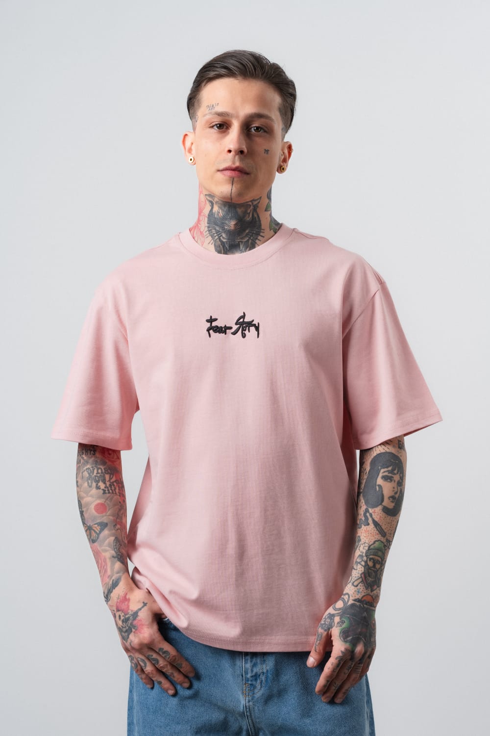 T - SHIRT HALLSTARZ - FEAR STORY ROSE - Sakré Sun
