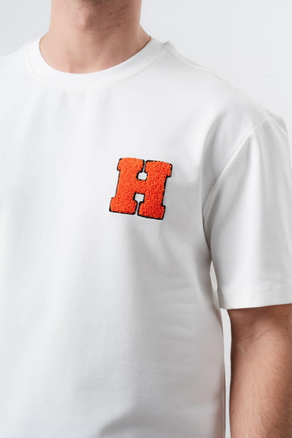 T - SHIRT HALLSTARZ - H BLANC - Sakré Sun