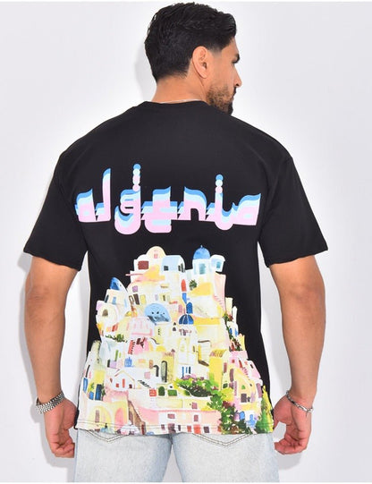 T - SHIRT NOIR PLUS EIGHTEEN - ALGÉRIA - Sakré Sun